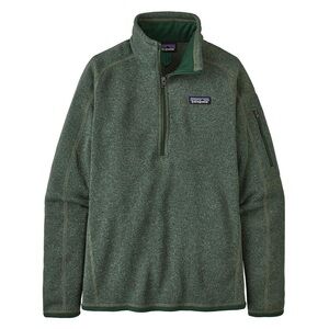 PATAGONIA: Better Sweater Quarter-Zip Fleece Women’s Pullover (Hemlock Green, L)